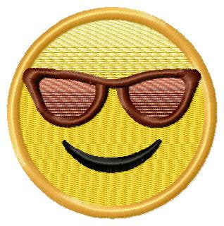 Emoji embroidery design set - Emoticons machine embroidery designs - Smiley embroidery file Emoji Smileys Emoji Faces - instant download