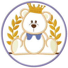 Cargar imagen en el visor de la galería, Teddy Bear embroidery designs - Baby girl embroidery design machine embroidery pattern - boy embroidery file - Bear applique design Frame
