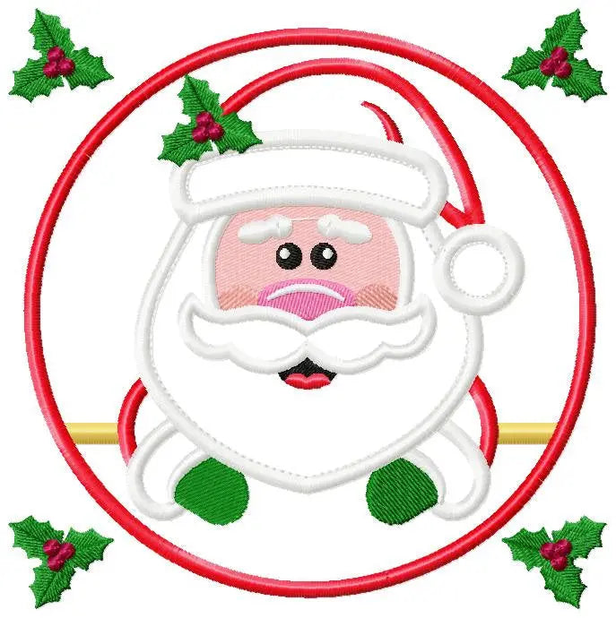Xmas embroidery designs - Santa Claus embroidery design machine embroidery pattern - Snowman embroidery file - Christmas applique winter Marcia Embroidery