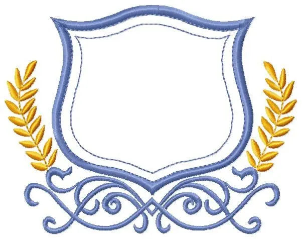 Crown embroidery designs - Laurel embroidery design machine embroidery pattern - Baby embroidery file - frame embroidery Monogram crown Marcia Embroidery
