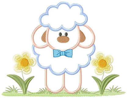 Sheep embroidery design - Lamb embroidery designs machine embroidery pattern - baby boy embroidery file - newborn embroidery sheep applique Marcia Embroidery