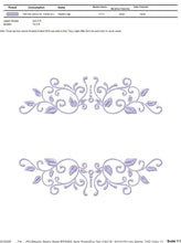 Load image into Gallery viewer, Monogram Frame embroidery designs - Flower embroidery design machine embroidery pattern - Frame embroidery file - towel embroidery tea towel
