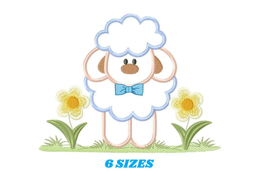 Sheep embroidery design - Lamb embroidery designs machine embroidery pattern - baby boy embroidery file - newborn embroidery sheep applique Marcia Embroidery