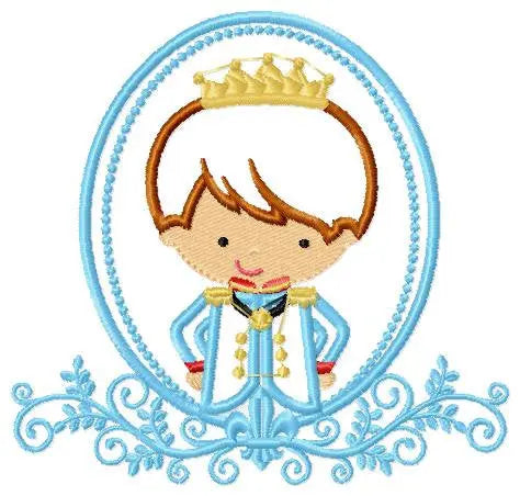Prince embroidery designs - Knight embroidery design machine embroidery pattern - instant download - baby boy embroidery file fairytale king Marcia Embroidery
