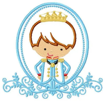 Prince embroidery designs - Knight embroidery design machine embroidery pattern - instant download - baby boy embroidery file fairytale king Marcia Embroidery