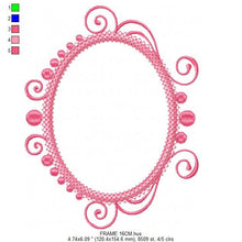 Cargar imagen en el visor de la galería, Frame embroidery designs set - Frame Applique Design Shape Embroidery Machine embroidery pattern - monogram quilt instant download digital
