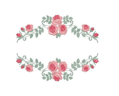Flowers embroidery designs - Flower embroidery design machine embroidery pattern - Rose embroidery file - Flowers for towel embroidery pes Marcia Embroidery