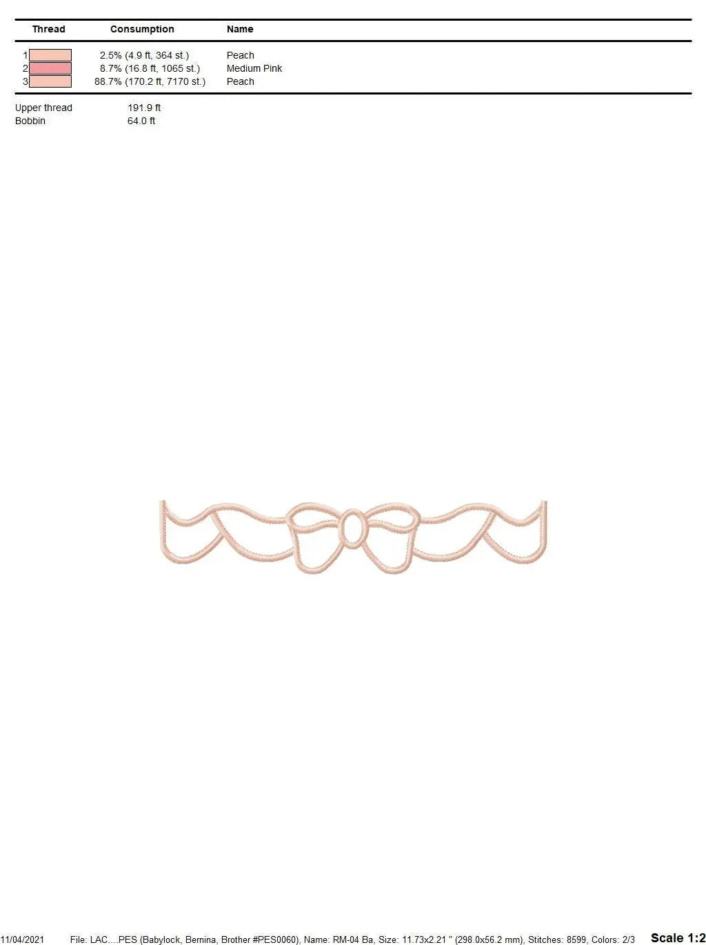Lace embroidery designs - Bow Tie machine embroidery pattern - Baby girl embroidery file - Lace applique design ornament - Instant download Marcia Embroidery