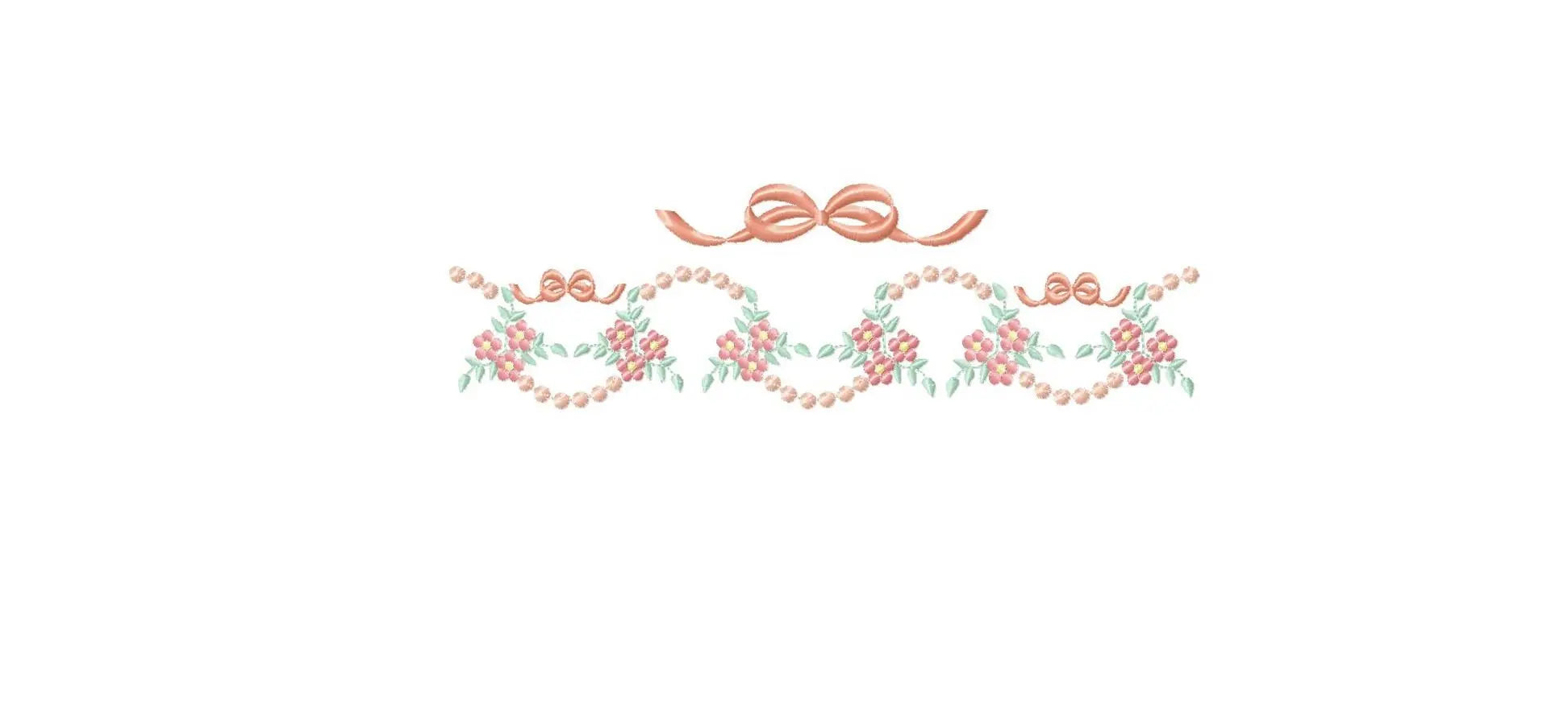 Flowers embroidery designs - Roses embroidery design machine embroidery pattern - Entwined flowers embroidery file - instant download towel Marcia Embroidery