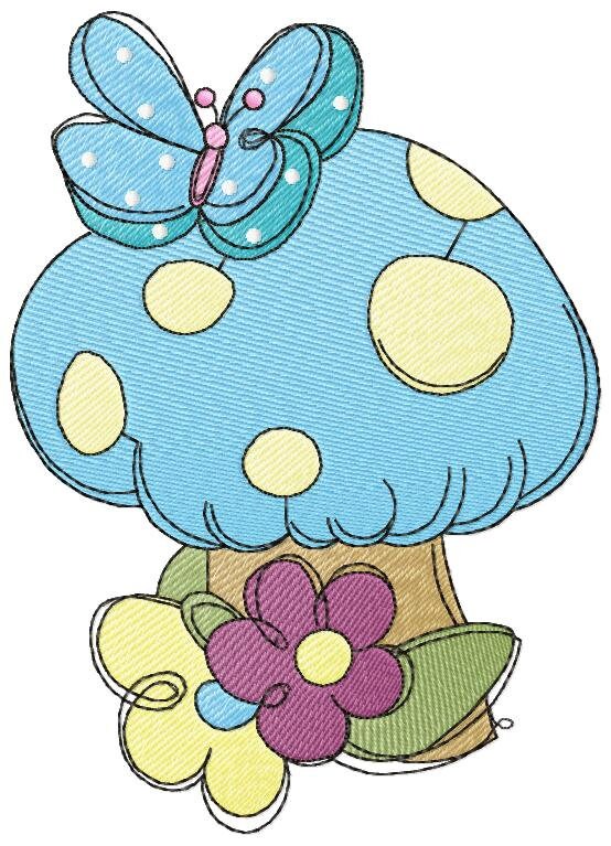 Fairy embroidery designs set - Baby girl embroidery design machine embroidery pattern - Pixie embroidery file - Fairies fantasy wand flower Marcia Embroidery