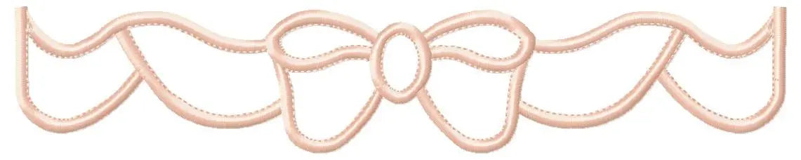 Lace embroidery designs - Bow Tie machine embroidery pattern - Baby girl embroidery file - Lace applique design ornament - Instant download Marcia Embroidery