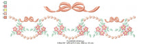 Cargar imagen en el visor de la galería, Flowers embroidery designs - Roses embroidery design machine embroidery pattern - Entwined flowers embroidery file - instant download towel
