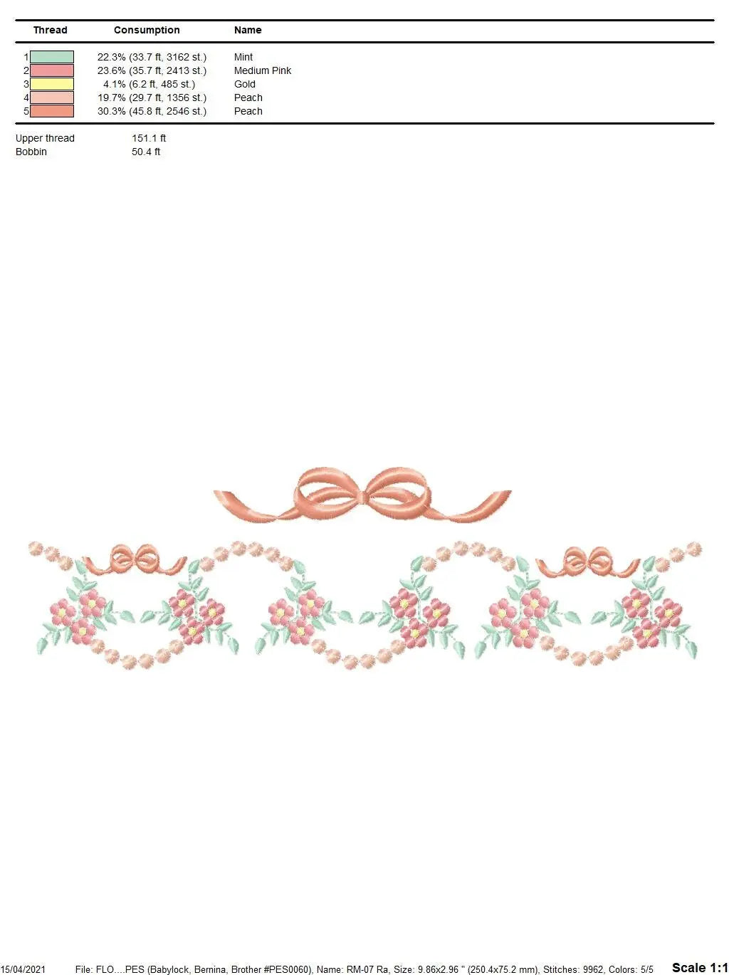 Flowers embroidery designs - Roses embroidery design machine embroidery pattern - Entwined flowers embroidery file - instant download towel Marcia Embroidery