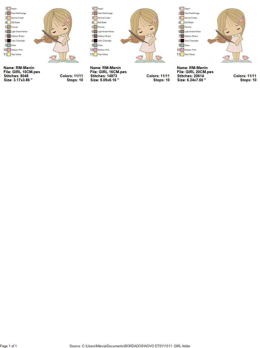 Violinist embroidery designs - Fairy embroidery design machine embroidery pattern - Pixie embroidery file - Fairy design Instant Download