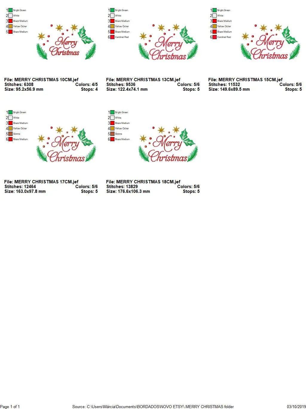 Merry Xmas embroidery designs - Christmas embroidery design machine embroidery pattern - Winter Holiday embroidery file instant download pes Marcia Embroidery