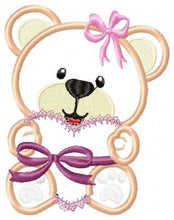 Carica l&#39;immagine nel visualizzatore di Gallery, Bear embroidery designs - Teddy bear with heart embroidery design machine embroidery pattern - Bear applique design - instant download pes
