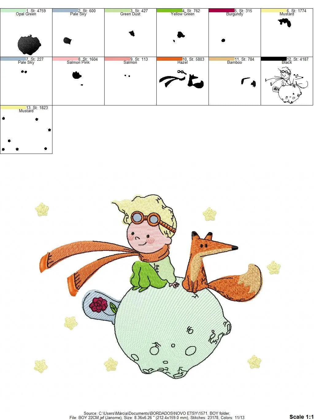 Little Prince embroidery designs - King embroidery design machine embroidery pattern - instant download - baby boy embroidery file fairytale Marcia Embroidery