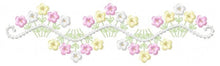 Load image into Gallery viewer, Flower Frame embroidery designs - Flower embroidery design machine embroidery pattern - Wreath embroidery file - baby girl embroidery pes
