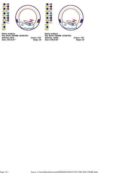 Boat embroidery designs - Sailboat embroidery design machine embroidery pattern - Nautical embroidery file - sail boat applique design