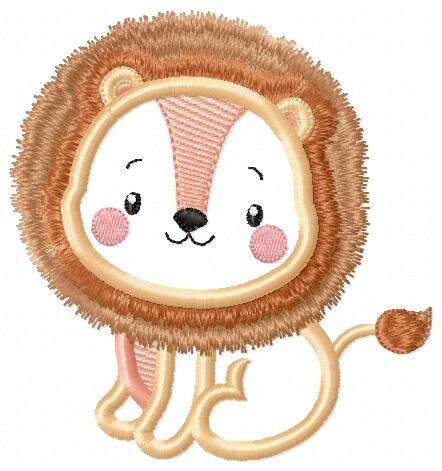 Lion embroidery designs - Safari embroidery design machine embroidery pattern - Animal embroidery file - lion applique design lion pattern