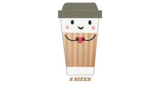 Coffee embroidery design - Coffeepot embroidery designs machine embroidery pattern - Kitchen embroidery file - Apron tea towel party jef pes