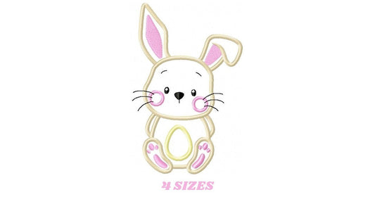 Bunny embroidery design - Rabbit embroidery designs machine embroidery pattern - Baby boy embroidery file - Rabbit applique Easter download Marcia Embroidery