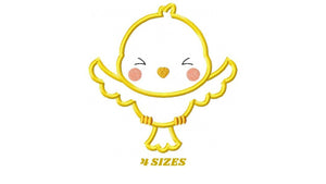 Bird embroidery designs - Baby girl embroidery design machine embroidery pattern - instant download - Nursery embroidery file digital file