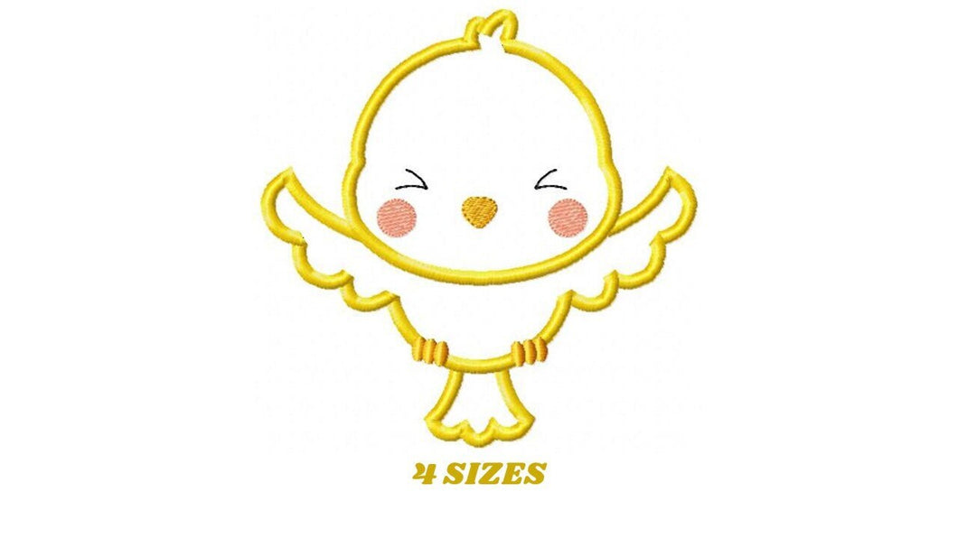 Bird embroidery designs - Baby girl embroidery design machine embroidery pattern - instant download - Nursery embroidery file digital file