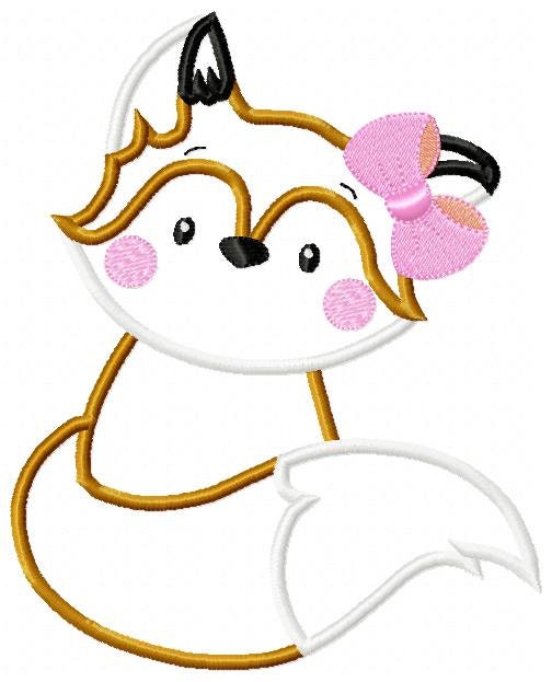 Fox embroidery designs - Red Fox embroidery design machine embroidery pattern - Animal embroidery file - Red fox applique design