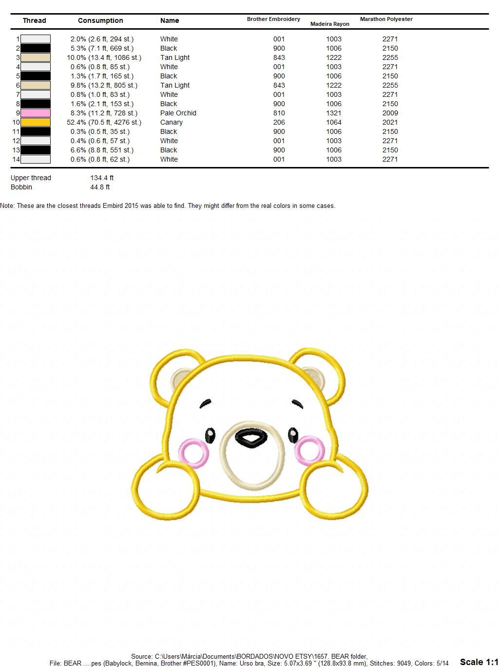 Bear embroidery designs - Teddy embroidery design machine embroidery pattern - Baby Boy embroidery file - instant download bear in a pocket