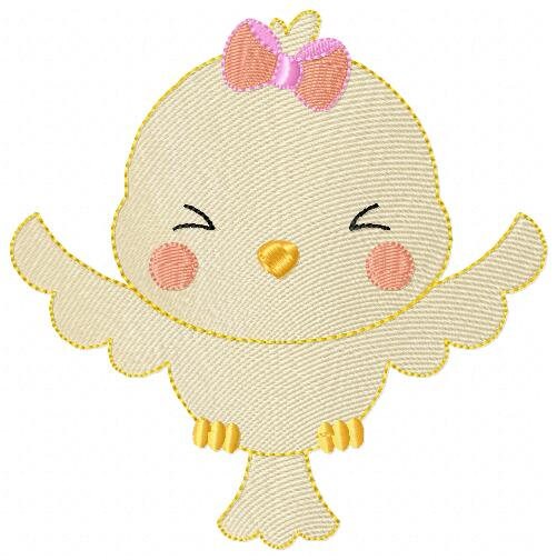 Bird embroidery designs - Baby girl embroidery design machine embroidery pattern - instant download - Owl animal embroidery file digital pes - Marcia Embroidery