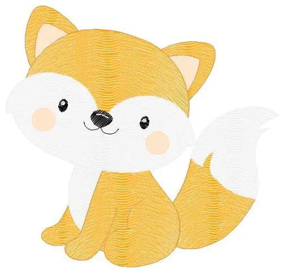 Woodland Fox embroidery designs - Red Fox embroidery design machine embroidery pattern - Animal embroidery - Red fox design instant download Marcia Embroidery