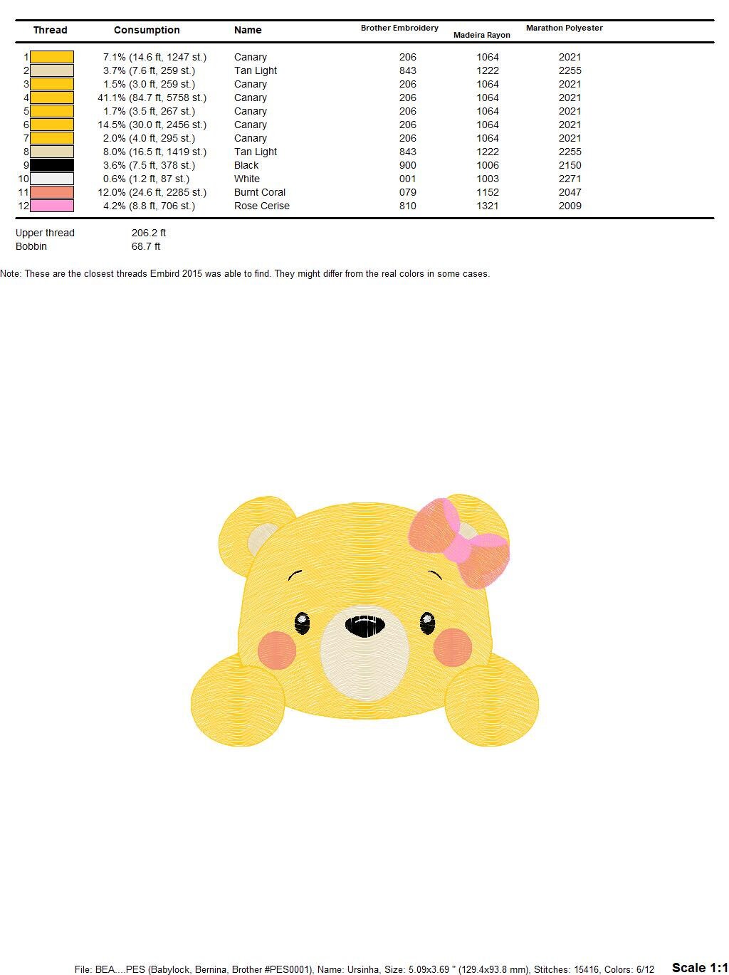Peek a boo Bear embroidery designs - Teddy embroidery design machine embroidery pattern - Baby girl embroidery file - instant download jef Marcia Embroidery