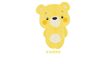 Bear embroidery designs - Teddy embroidery design machine embroidery pattern - Baby Boy embroidery file - instant  digital download bear Marcia Embroidery