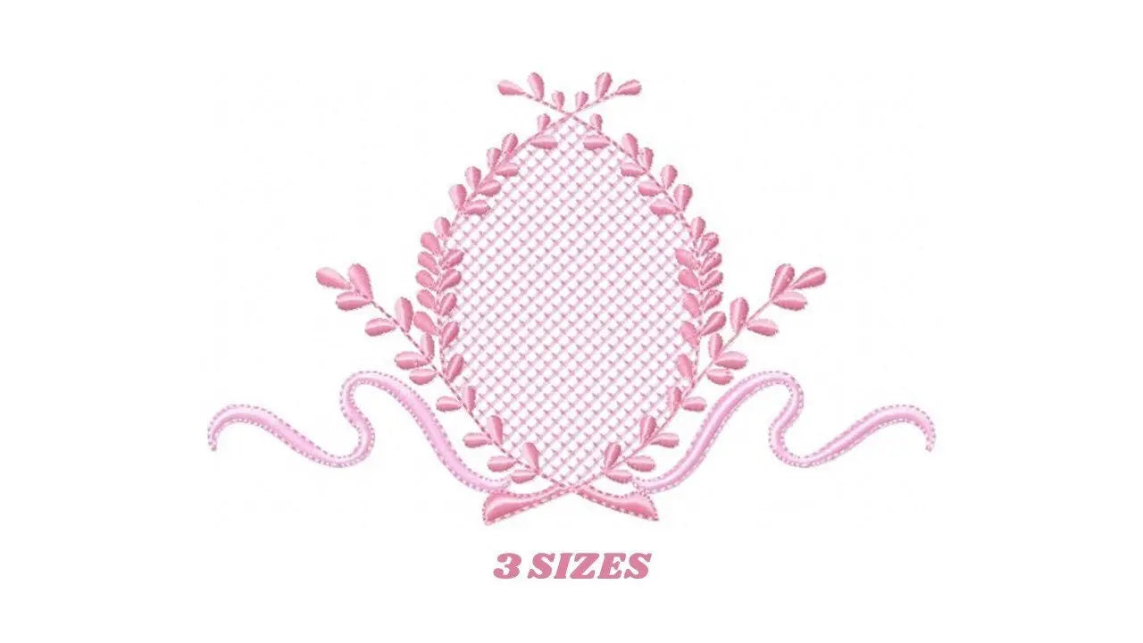 Frame embroidery designs set - Floral Design Shape Embroidery Machine embroidery pattern - monogram quilt design - instant download digital Marcia Embroidery