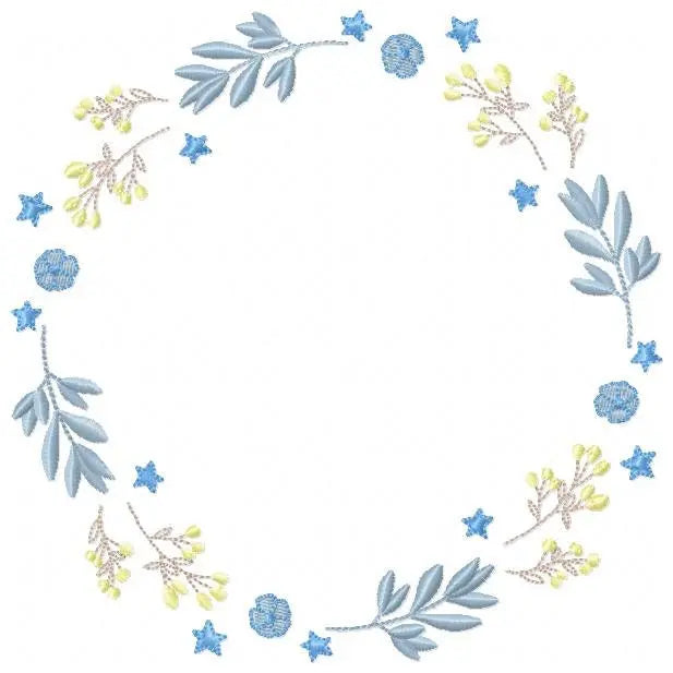 Monogram Frame embroidery designs - Flower embroidery design machine embroidery pattern - Floral embroidery file - baby girl embroidery pes Marcia Embroidery