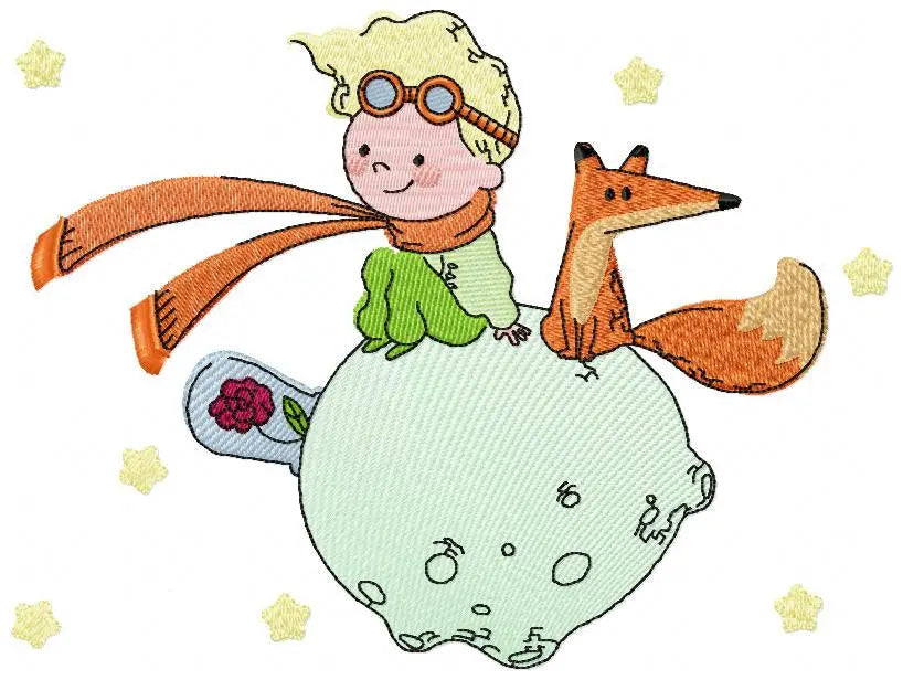 Little Prince embroidery designs - King embroidery design machine embroidery pattern - instant download - baby boy embroidery file fairytale Marcia Embroidery
