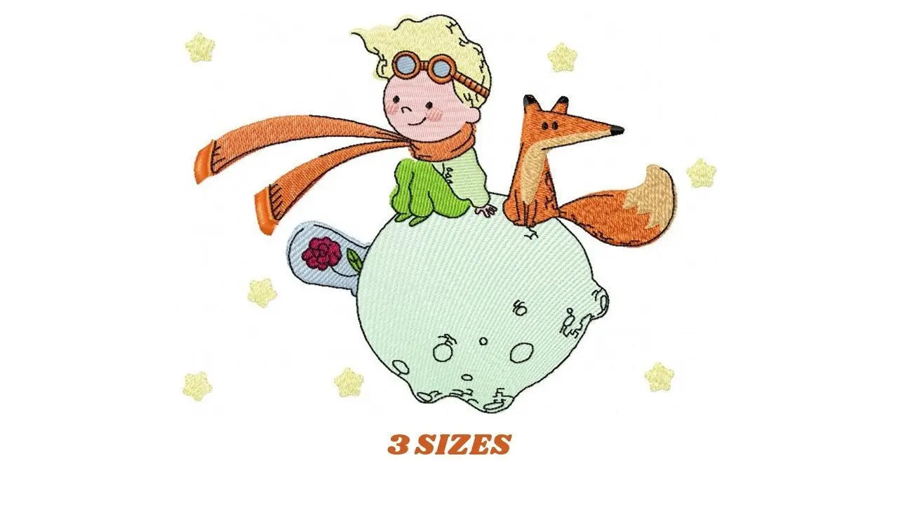 Little Prince embroidery designs - King embroidery design machine embroidery pattern - instant download - baby boy embroidery file fairytale Marcia Embroidery