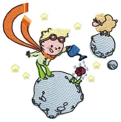 Little Prince embroidery designs - King embroidery design machine embroidery pattern - instant download - baby boy embroidery file fairytale Marcia Embroidery
