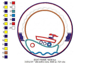 Boat embroidery designs - Sailboat embroidery design machine embroidery pattern - Nautical embroidery file - sail boat applique design