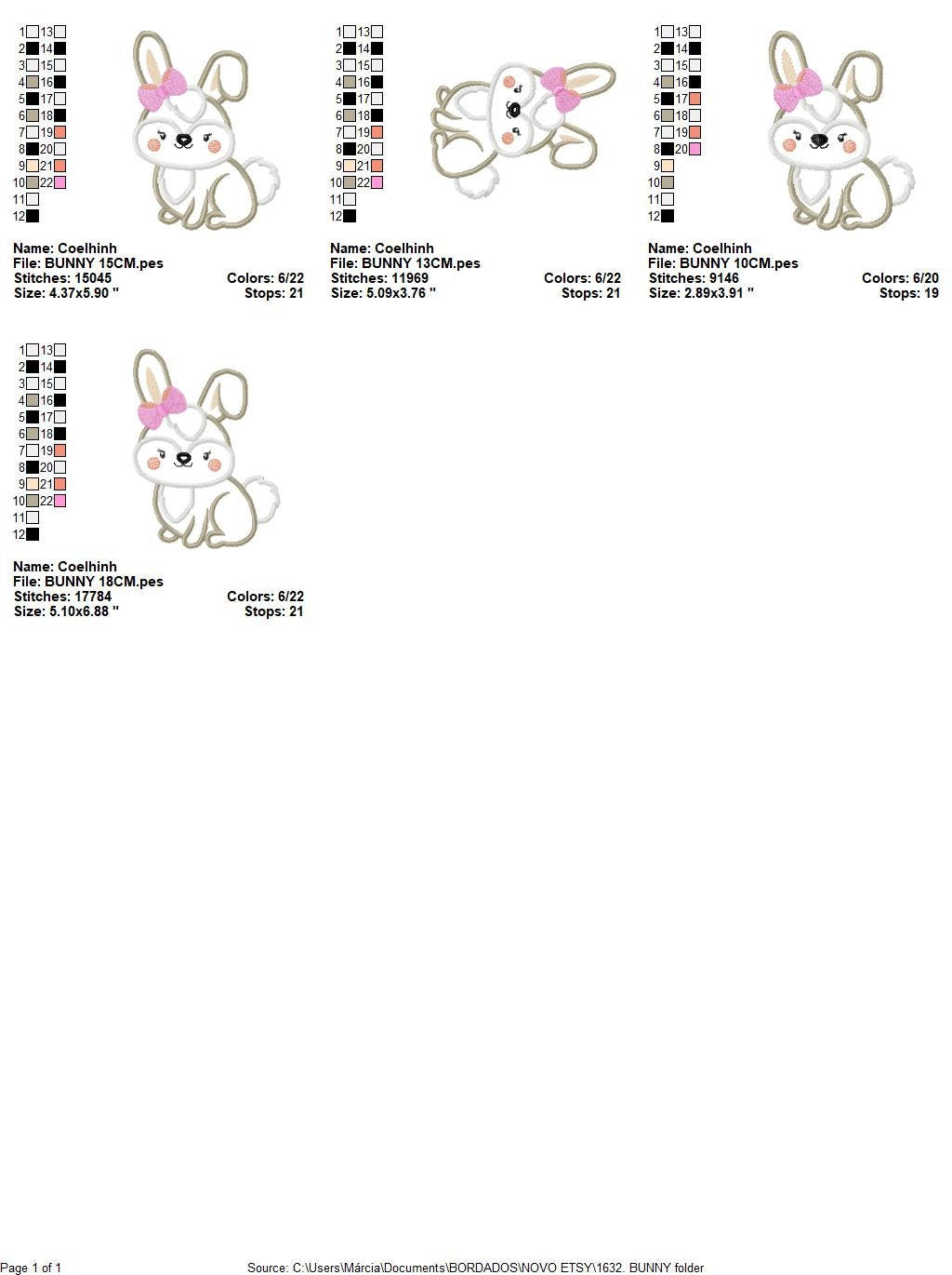 Female Bunny with lace embroidery design - Rabbit embroidery designs machine embroidery pattern - bunny applique design - instant download - Marcia Embroidery