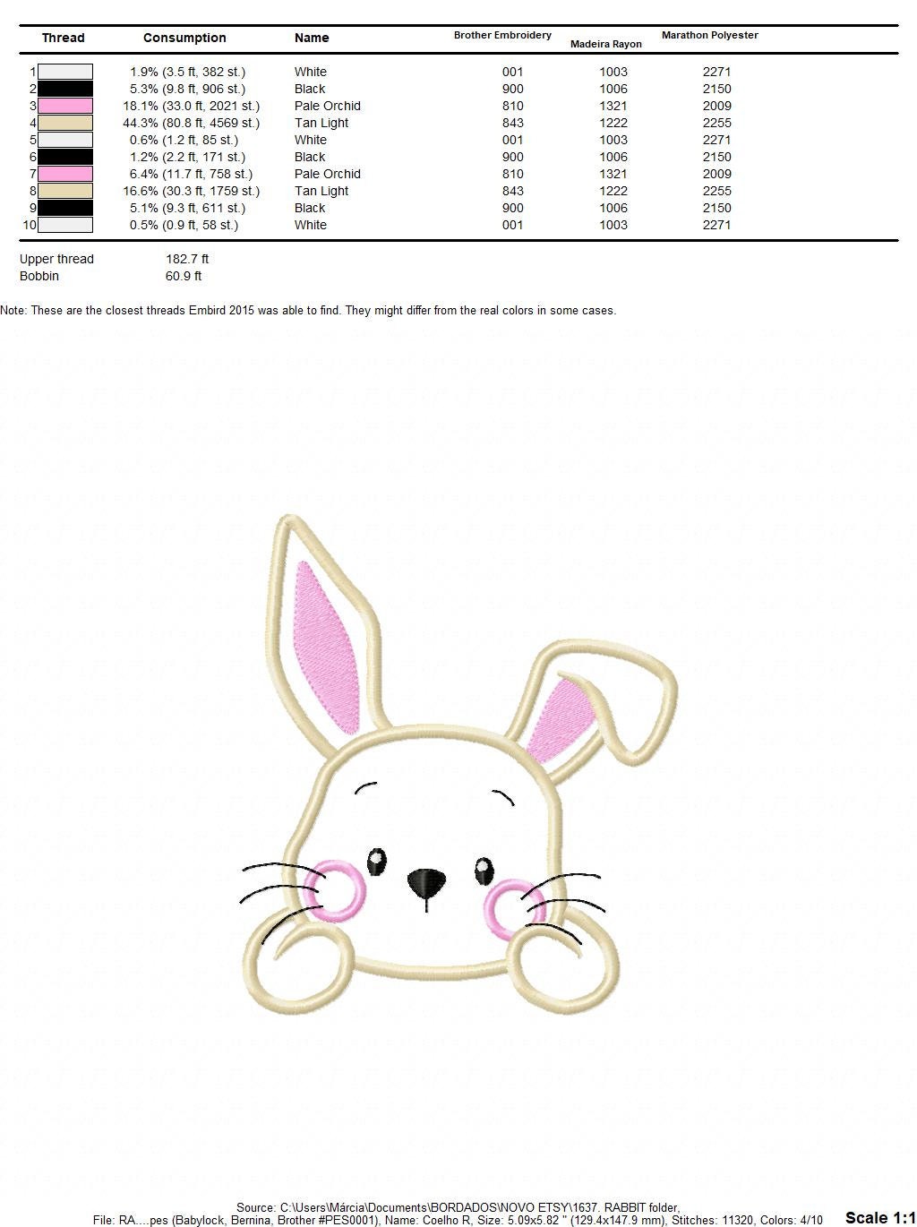 Bunny embroidery design - Rabbit embroidery designs machine embroidery pattern - Baby boy embroidery file - Rabbit applique Easter download