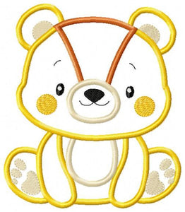 Bear embroidery designs - Teddy embroidery design machine embroidery pattern - Baby Boy embroidery file - instant download bear applique