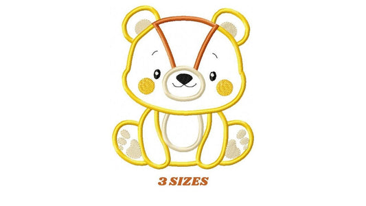 Bear embroidery designs - Teddy embroidery design machine embroidery pattern - Baby Boy embroidery file - instant download bear applique Marcia Embroidery