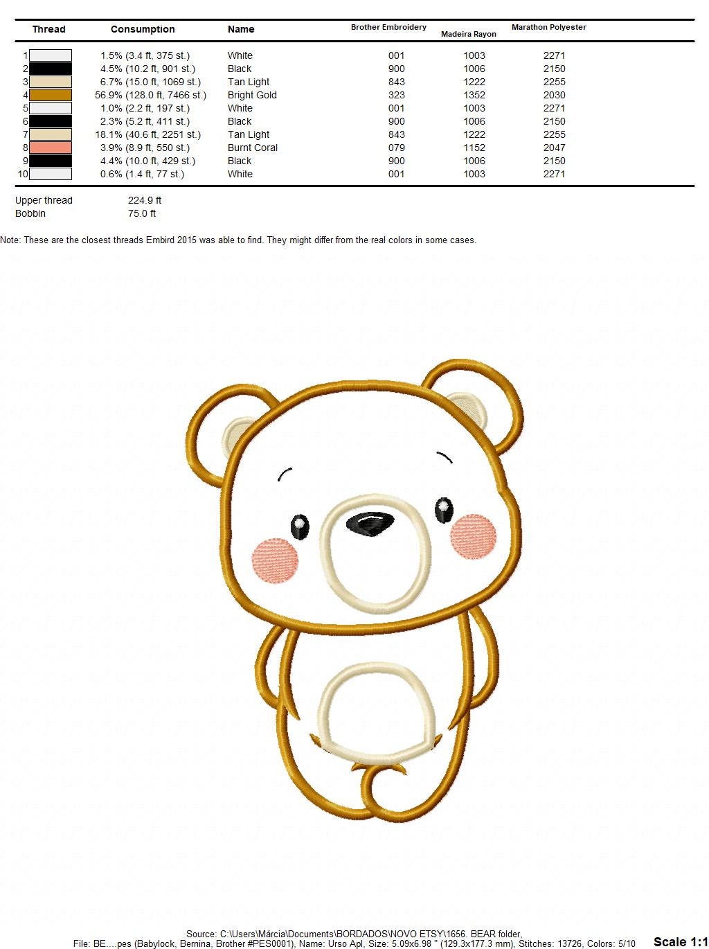 Bear embroidery designs - Teddy bear applique machine embroidery pattern - Baby Boy and girl file - Instant digital download jef pes dst hus Marcia Embroidery