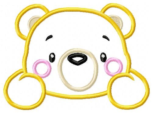 Bear embroidery designs - Teddy embroidery design machine embroidery pattern - Baby Boy embroidery file - instant download bear in a pocket