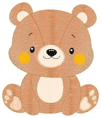 Bear embroidery designs - Teddy embroidery design machine embroidery pattern - Baby Boy embroidery file - instant download pes jef hus vp3 Marcia Embroidery
