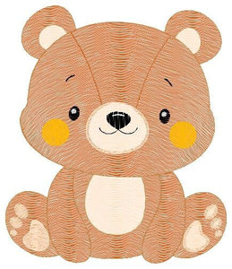 Bear embroidery designs - Teddy embroidery design machine embroidery pattern - Baby Boy embroidery file - instant download pes jef hus vp3