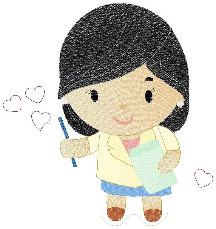 Teacher embroidery designs - Professor embroidery design machine embroidery pattern - instant download - Tutor embroidery file School class Marcia Embroidery