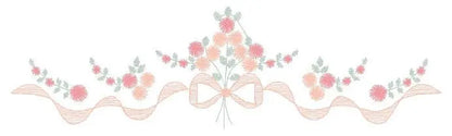 Flowers embroidery designs - Roses embroidery design machine embroidery pattern - entwined roses embroidery file - instant download towel Marcia Embroidery